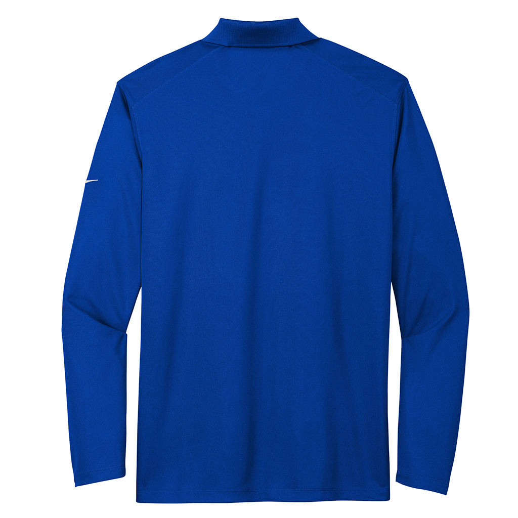 Nike Men's Game Royal Dri-FIT Micro Pique 2.0 Long Sleeve Polo