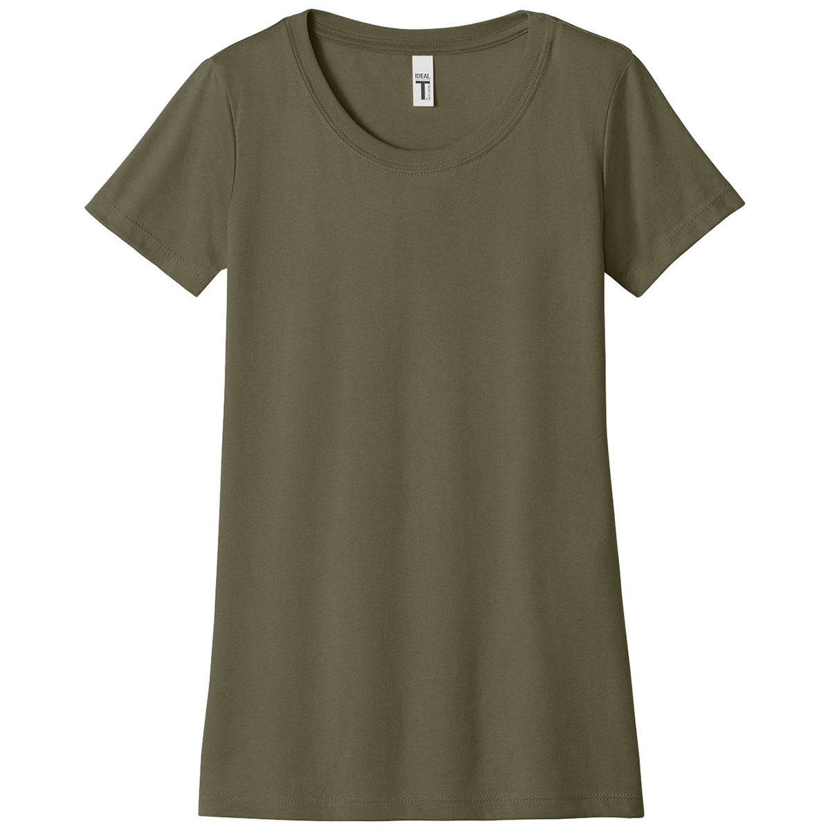 Next Level Women's Military Green Ideal Tee