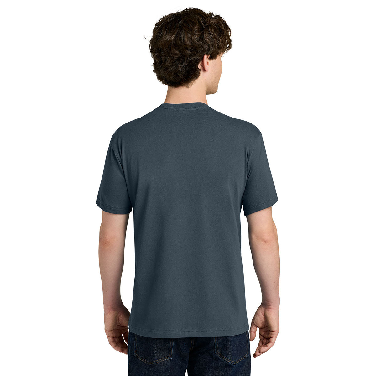 Next Level Men's Harbor Blue Apparel Ideal Jersey Tee