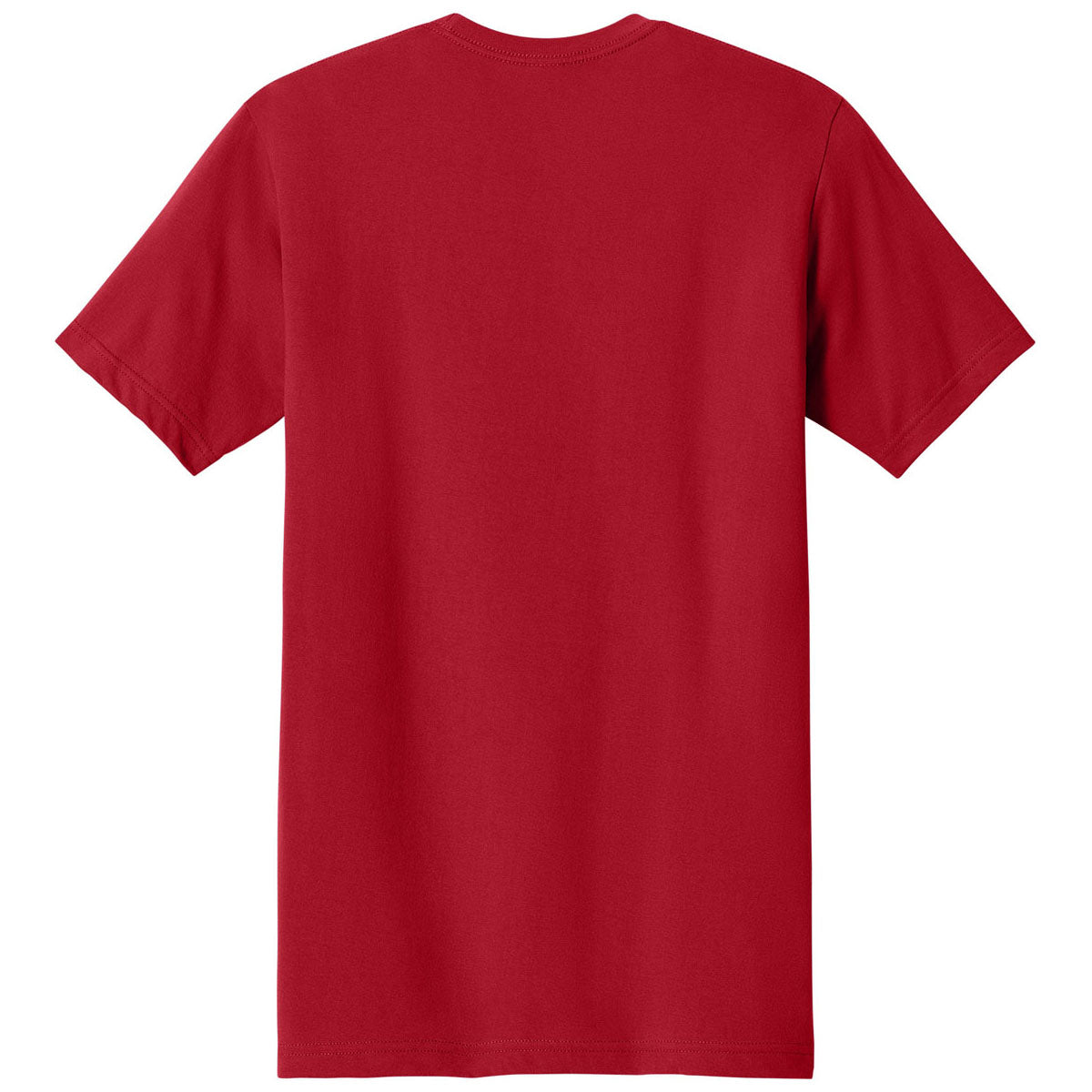 Next Level Men's Red Apparel Ideal Jersey Tee