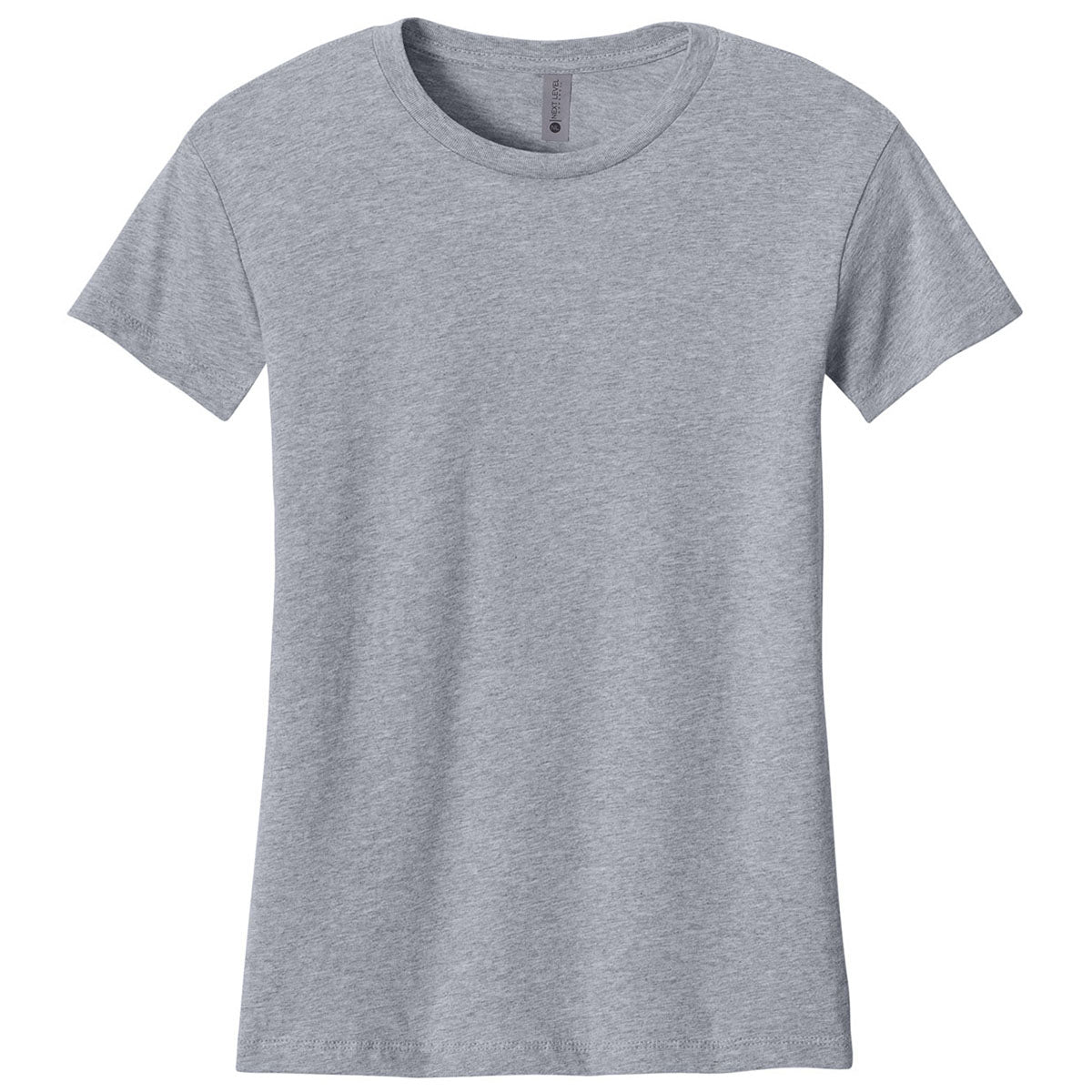 Next Level Women's Heather Gray Cotton Relaxed Tee