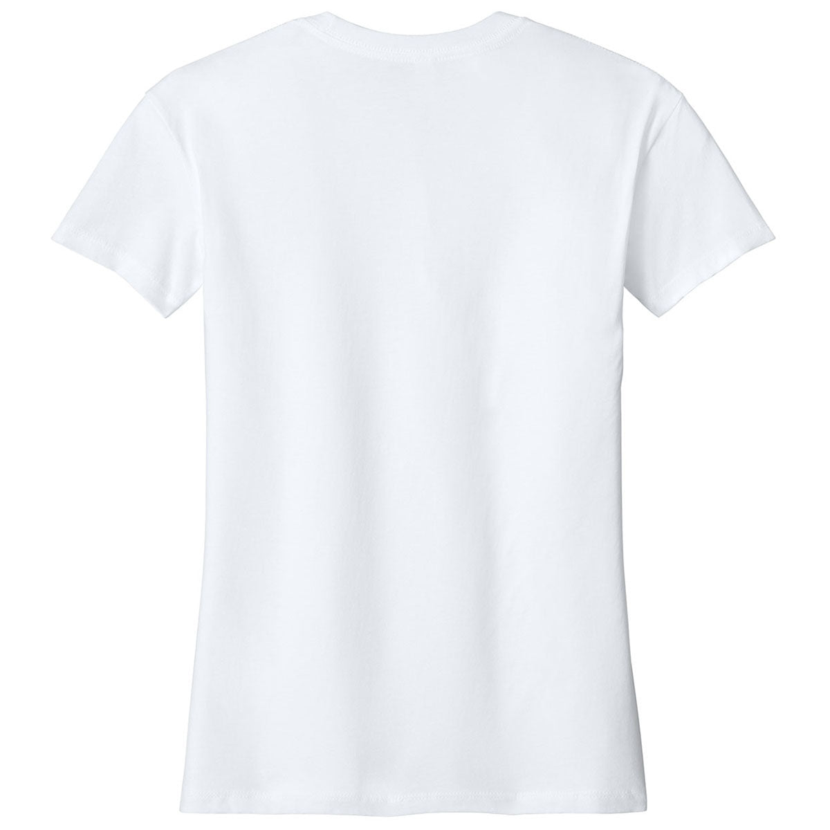 Next Level Women's White Cotton Relaxed Tee