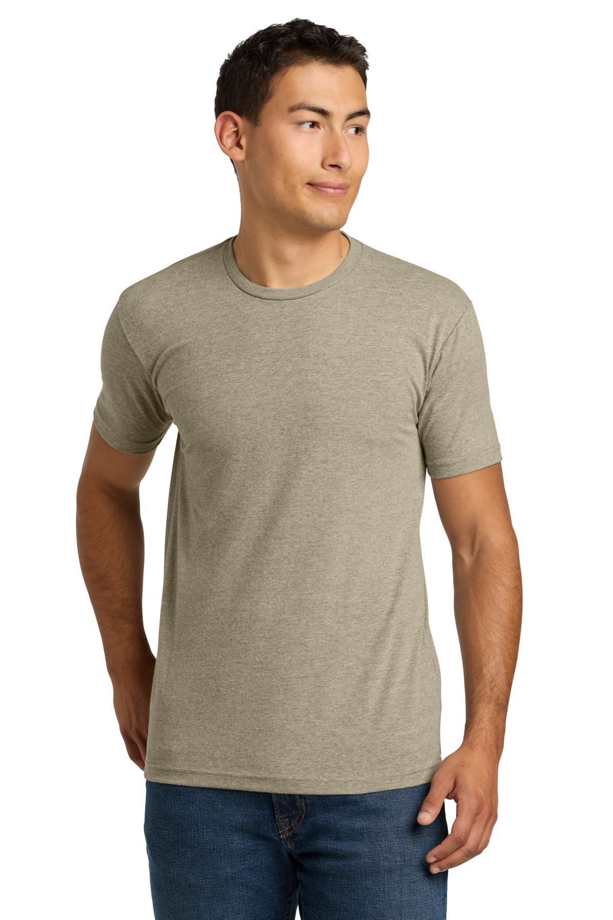 Next Level Unisex Heather Tan CVC Tee