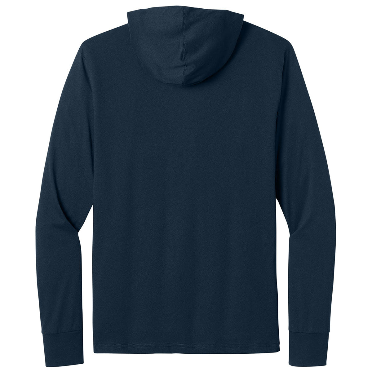 Next Level Men's Midnight Navy Apparel CVC Long Sleeve Hoodie