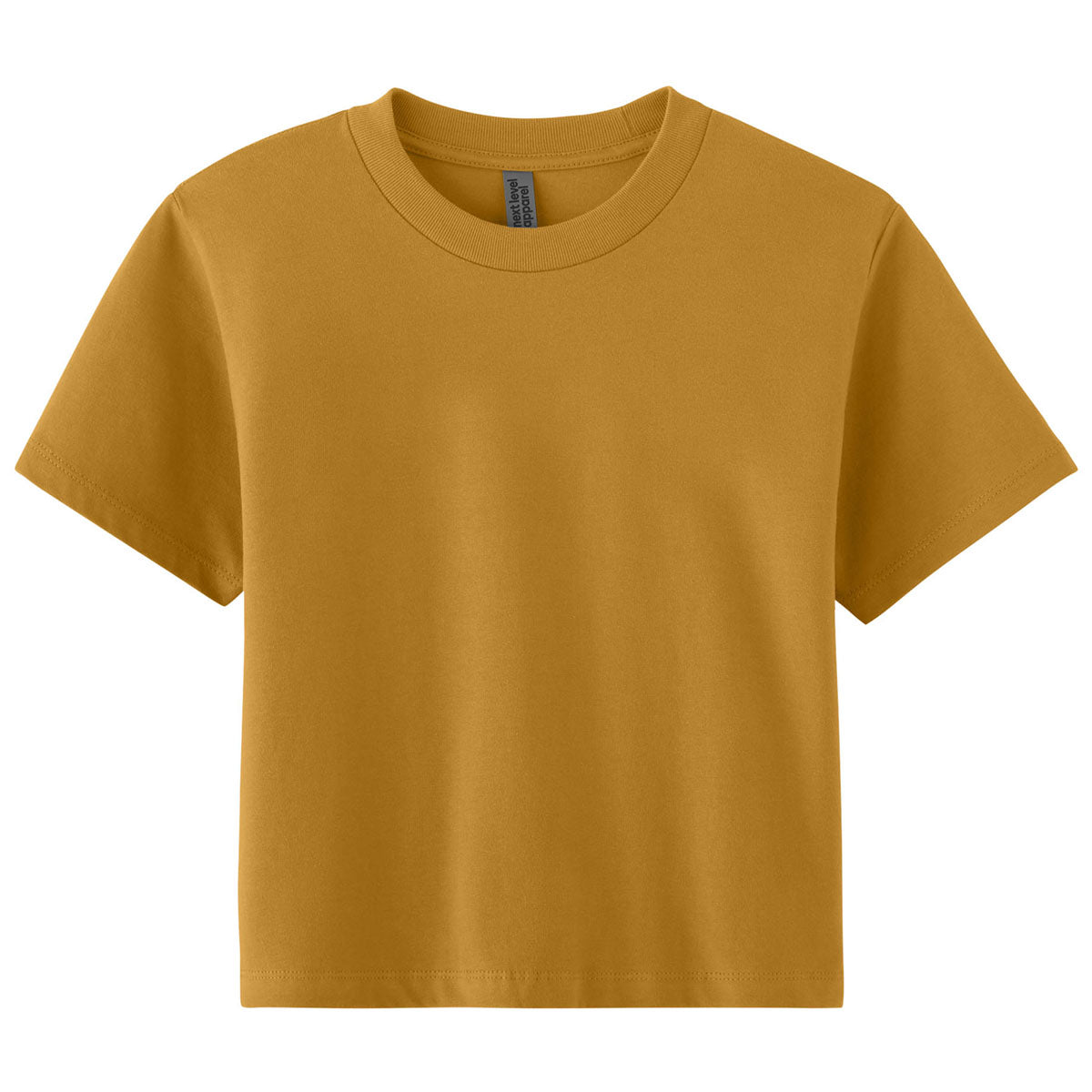 Next Level Women's Antique Gold Heavyweight Boxy Tee