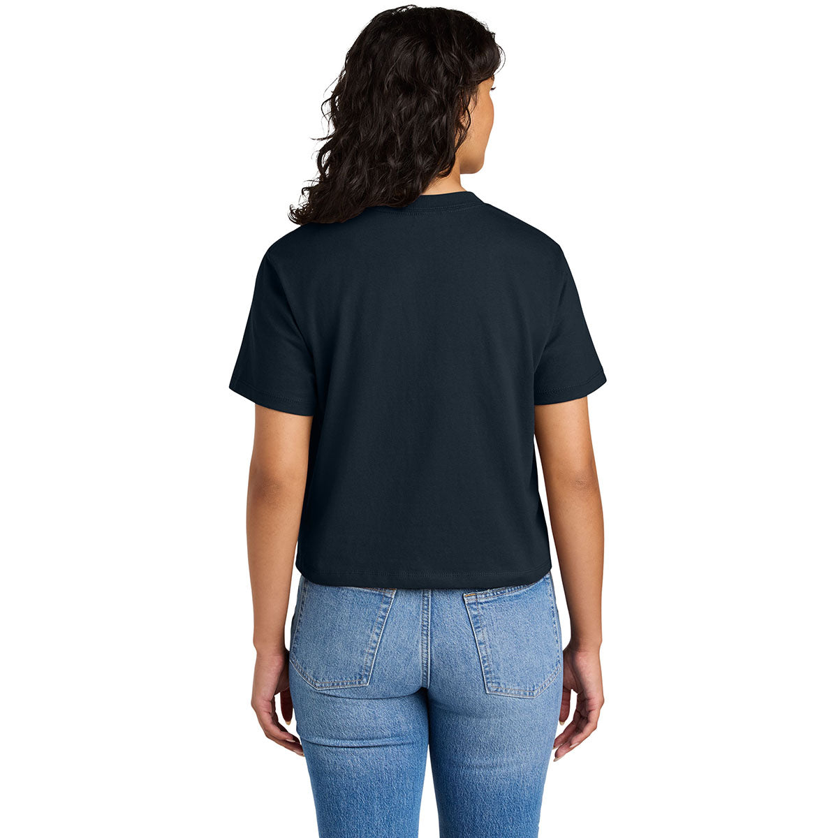 Next Level Women's Midnight Navy Heavyweight Boxy Tee