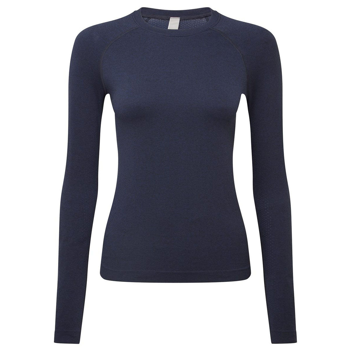 Onna Women's Navy Heather Unstoppable Long Sleeve Fresh Underscrub Base Layer T-Shirt