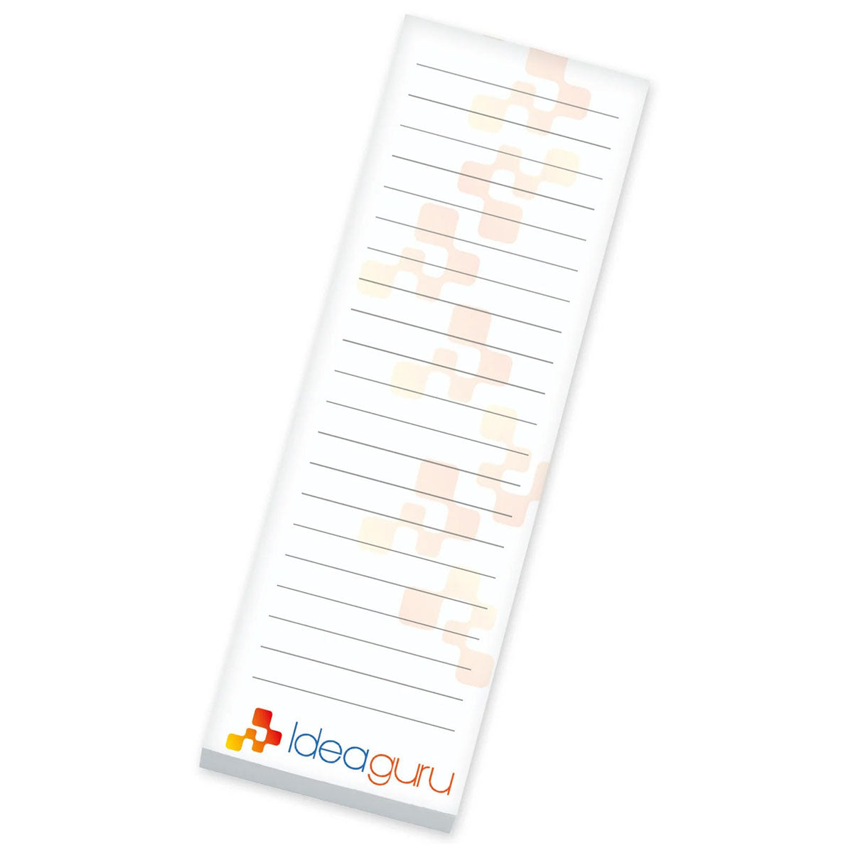 Souvenir White 3" x 9" Scratch Pad, 25 Sheet