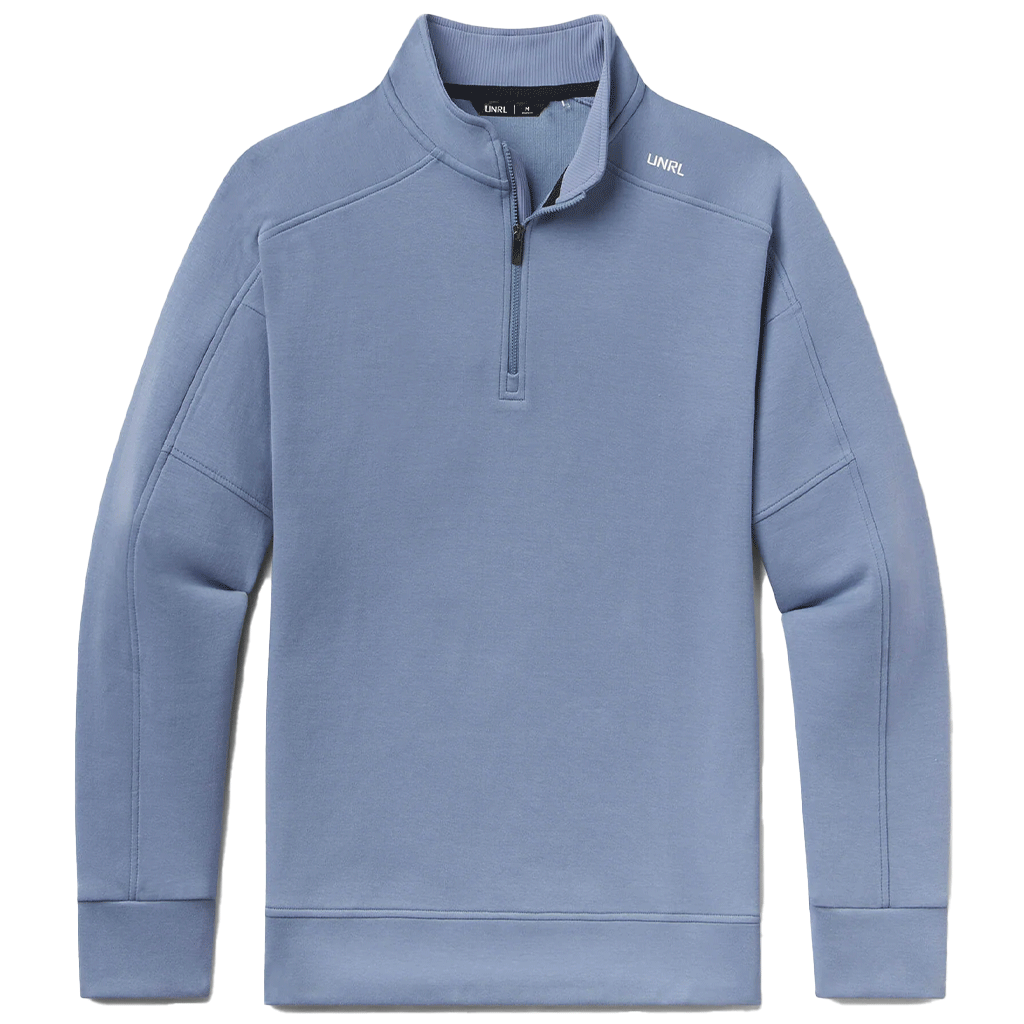 UNRL Men's Storm Blue Outbound Quarter Zip