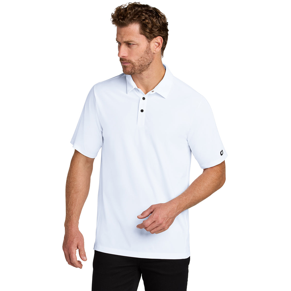 OGIO Men's White Envision Polo