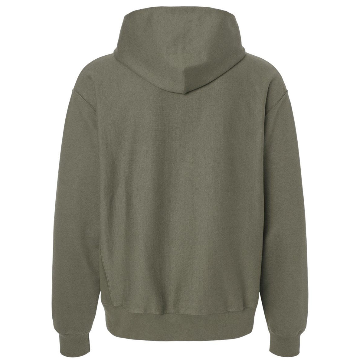 Hanes Unisex Fatigue Green Beefy Sweats Premium Heavyweight Hooded Sweatshirt
