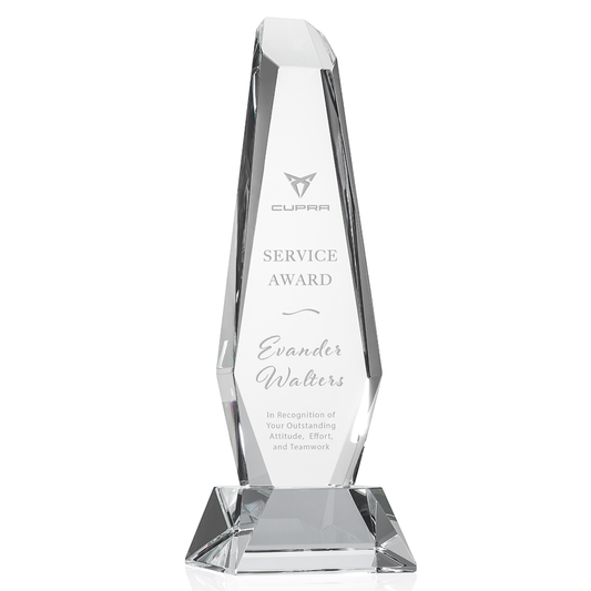 St. Regis Clear Rawlinson Award on Base 14"