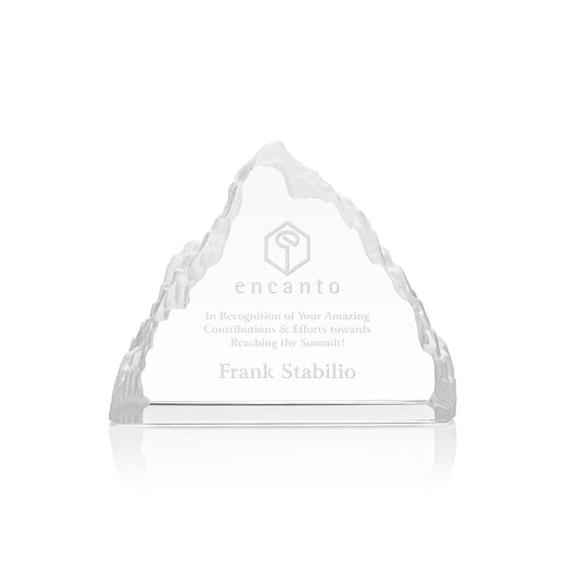 St. Regis Clear Vermont Award - 4.25" x 3.25" x 1.75"