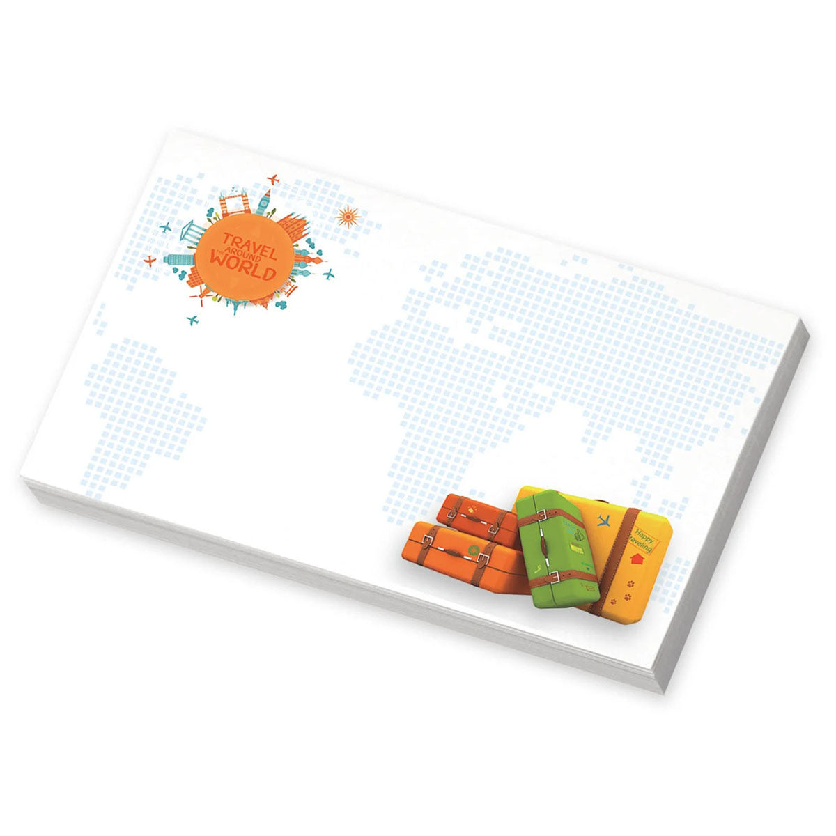 Souvenir White Sticky Note 5" x 3" Pad, 100 sheet