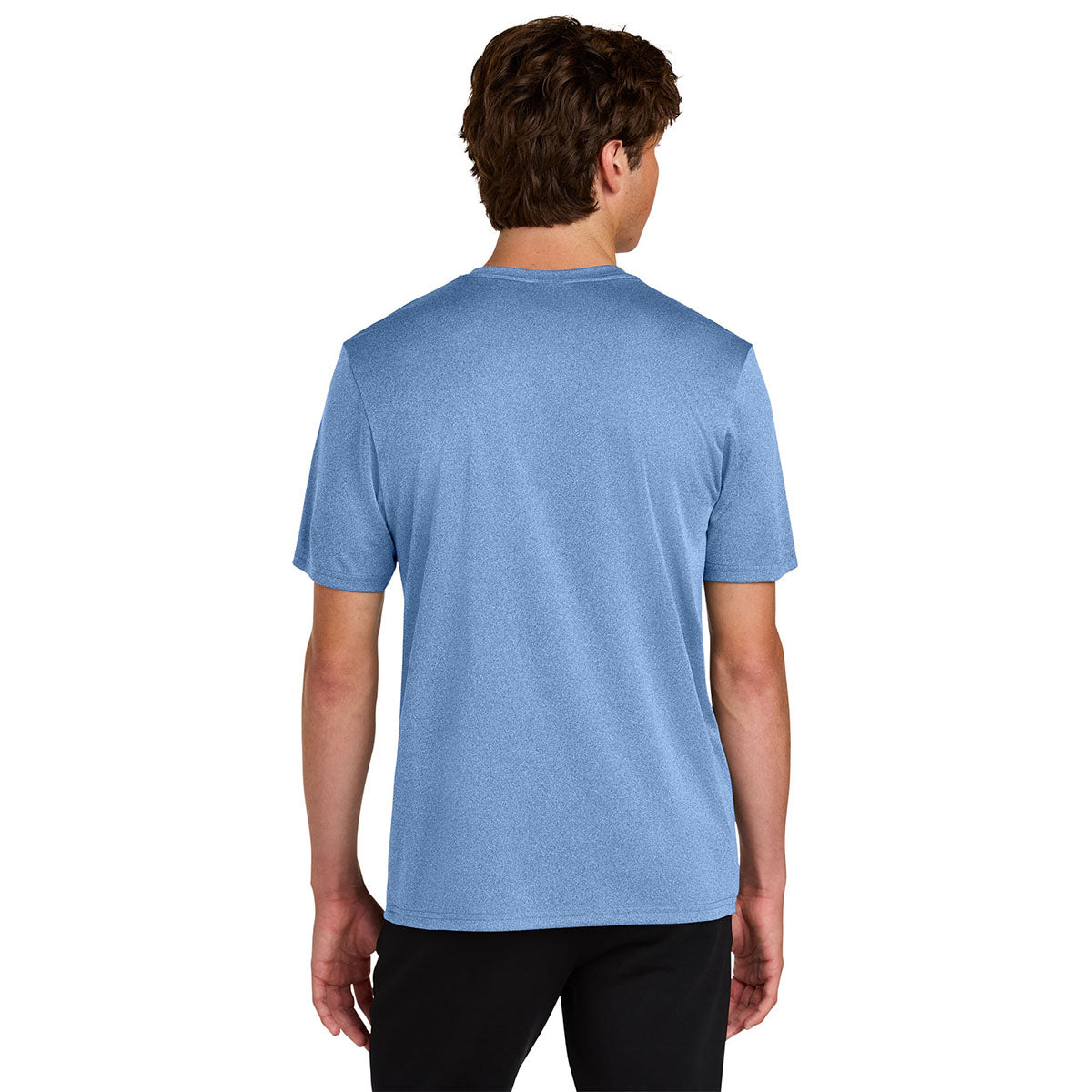 Port & Company Men's Carolina Blue Heather Heather Performance Tee