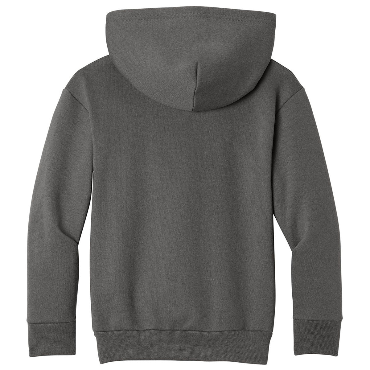 Port & Co. Youth Charcoal Easy Fleece Pullover Hooded Sweatshirt