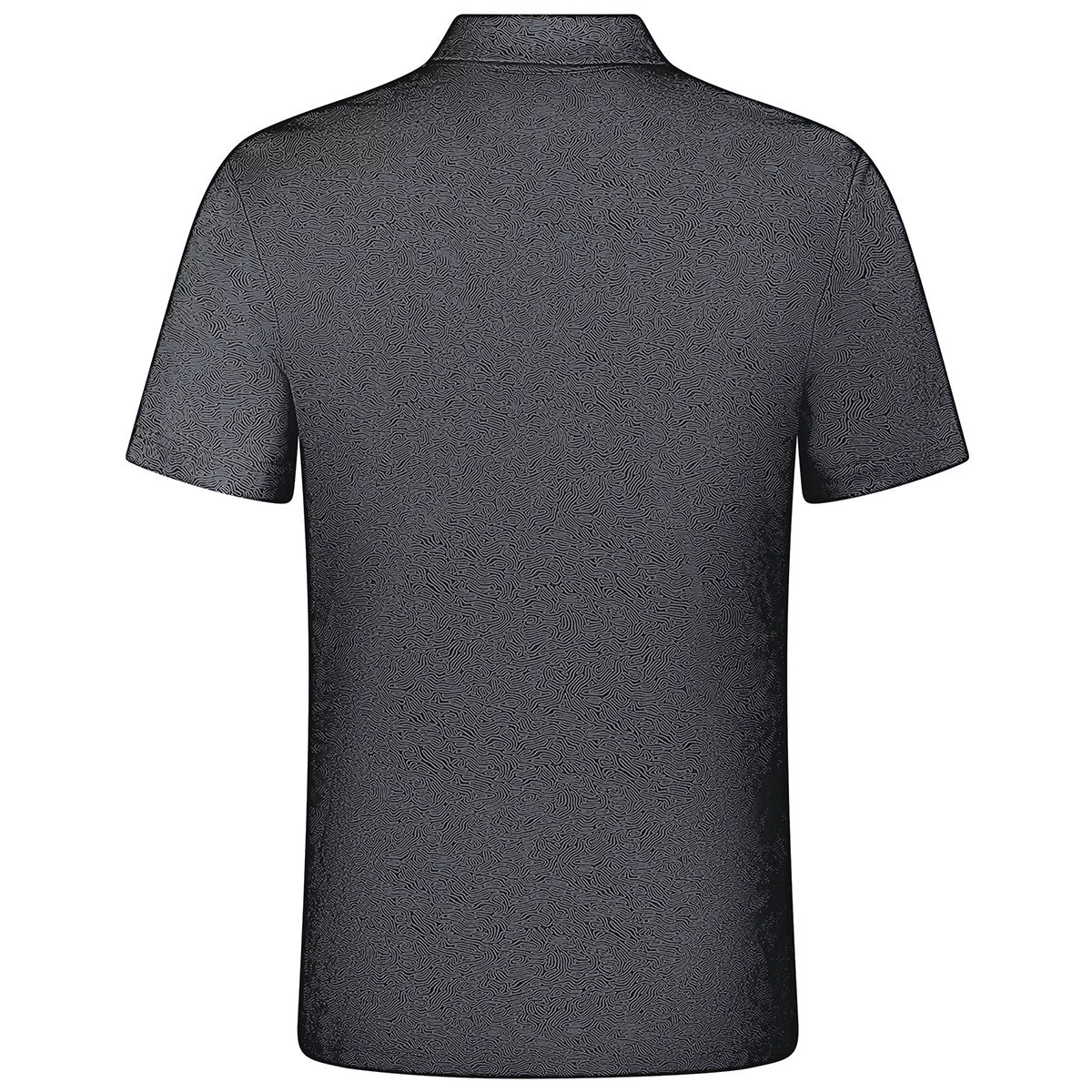 Levelwear Men's Black Graph Polo