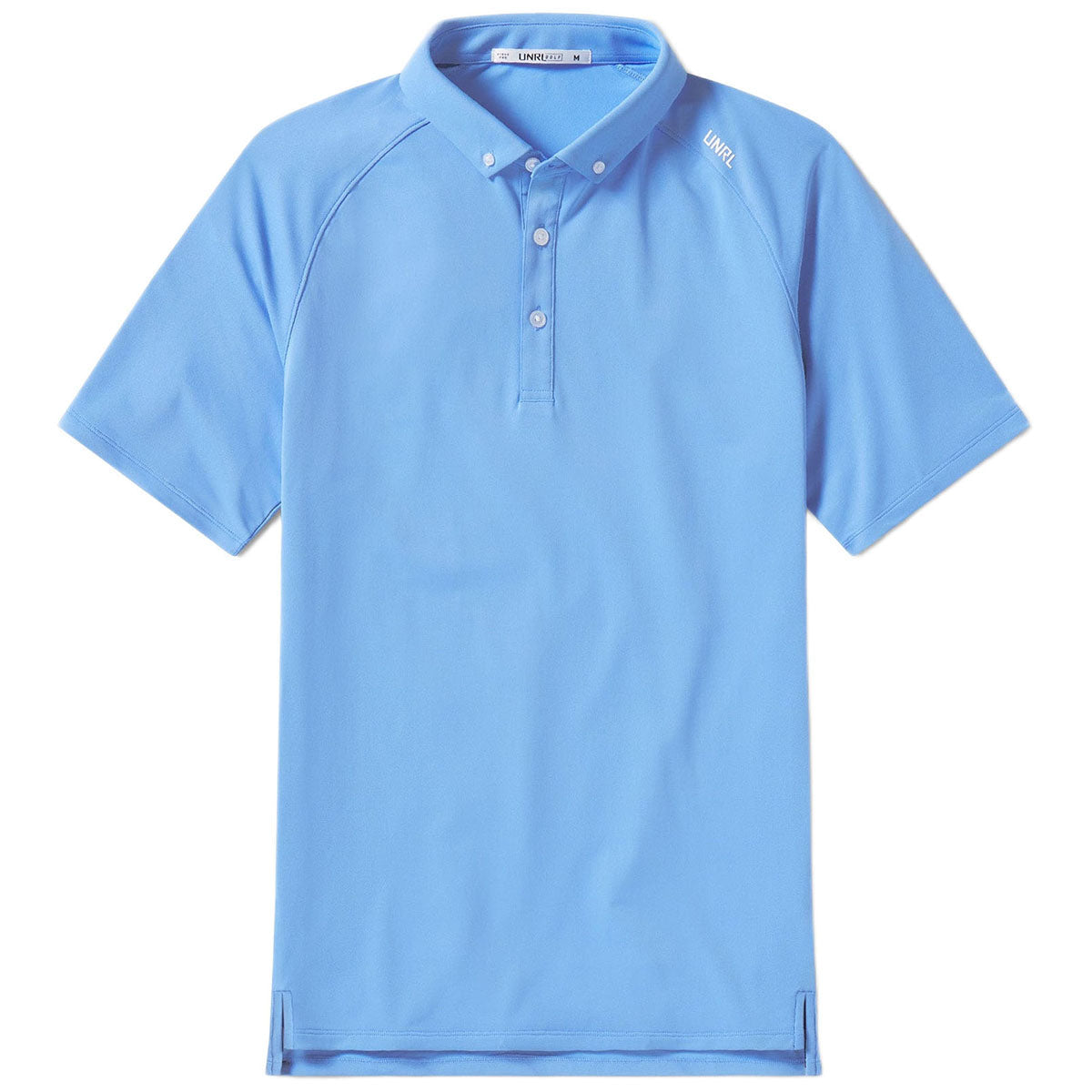 UNRL Men's Perennial Blue Pique Pro Polo