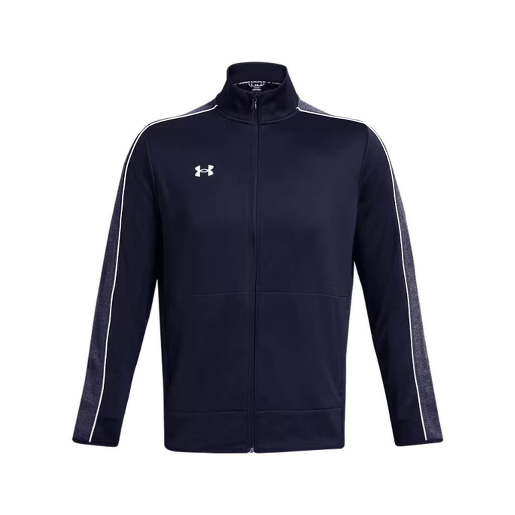 Under Armour Men's Midnight Navy/White UA Command Full Zip Warm Up