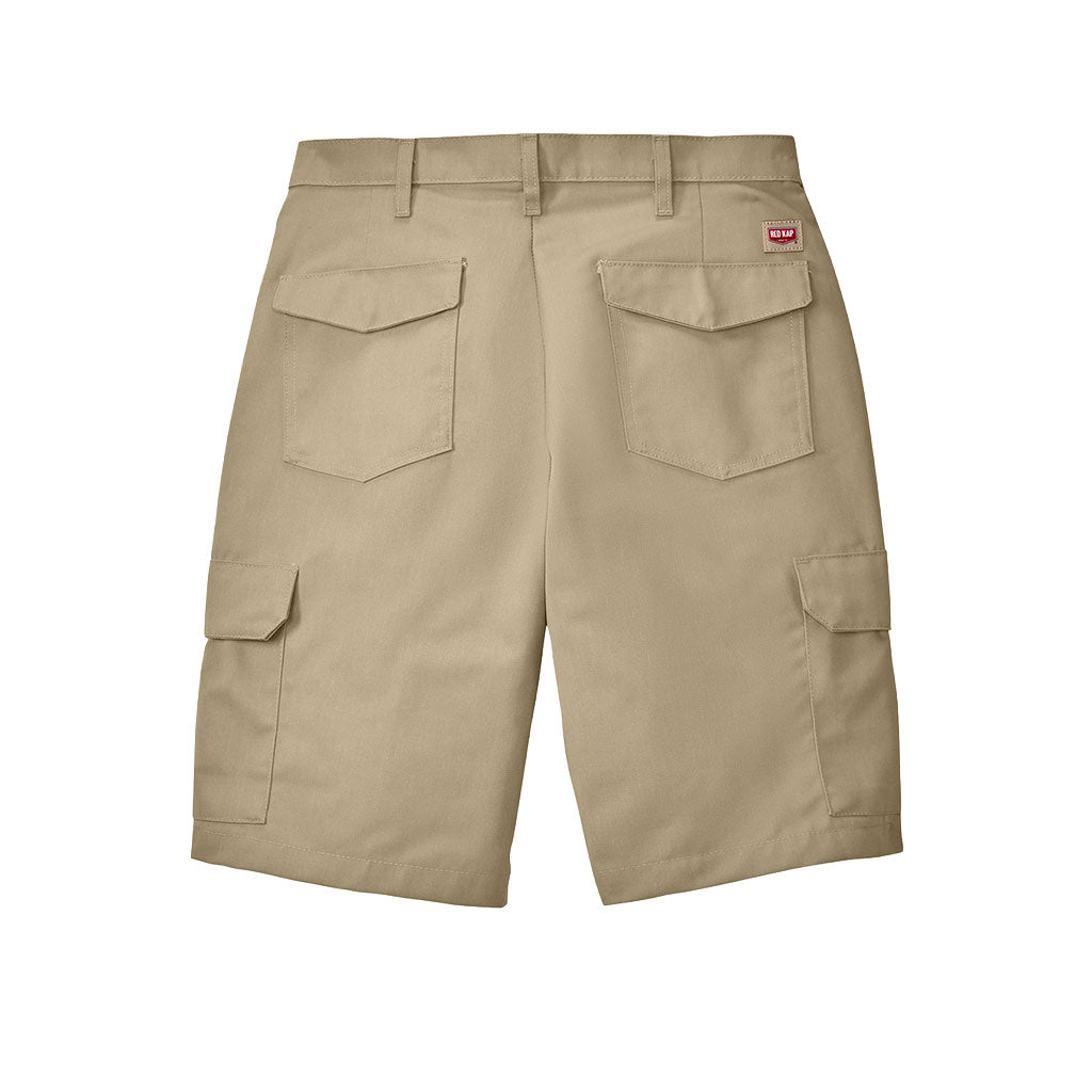 Red Kap Men Khaki Industrial Cargo Short