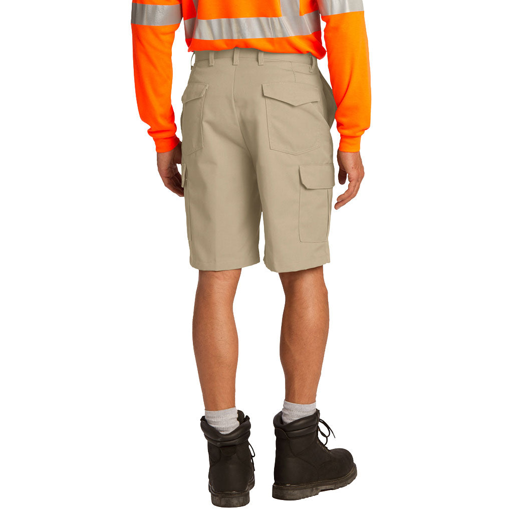 Red Kap Men Khaki Industrial Cargo Short