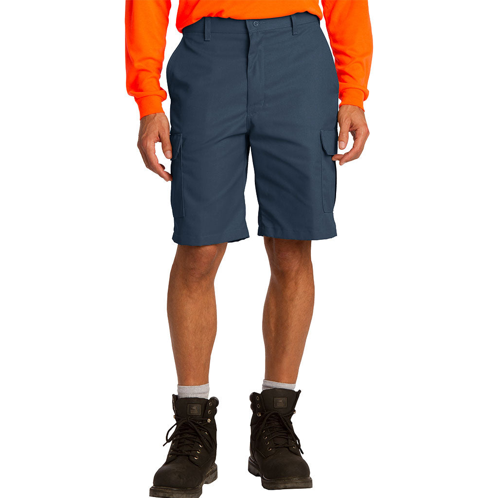 Red Kap Men Navy Industrial Cargo Short