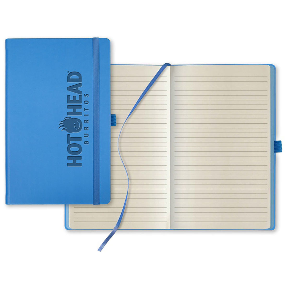 Castelli Turquoise All Color Medio Lined Ivory Page Journal