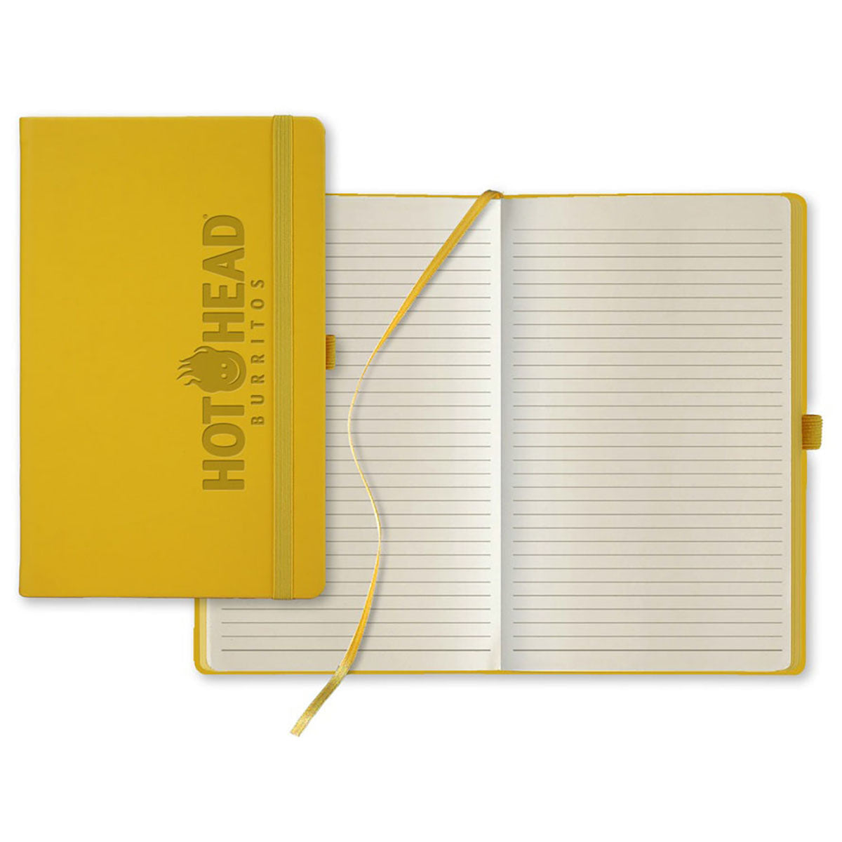 Castelli Yellow All Color Medio Lined Ivory Page Journal