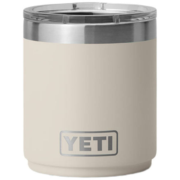 YETI Cape Taupe Rambler 10 oz Stackable Lowball 2.0 with Durasip Ceramic Lining