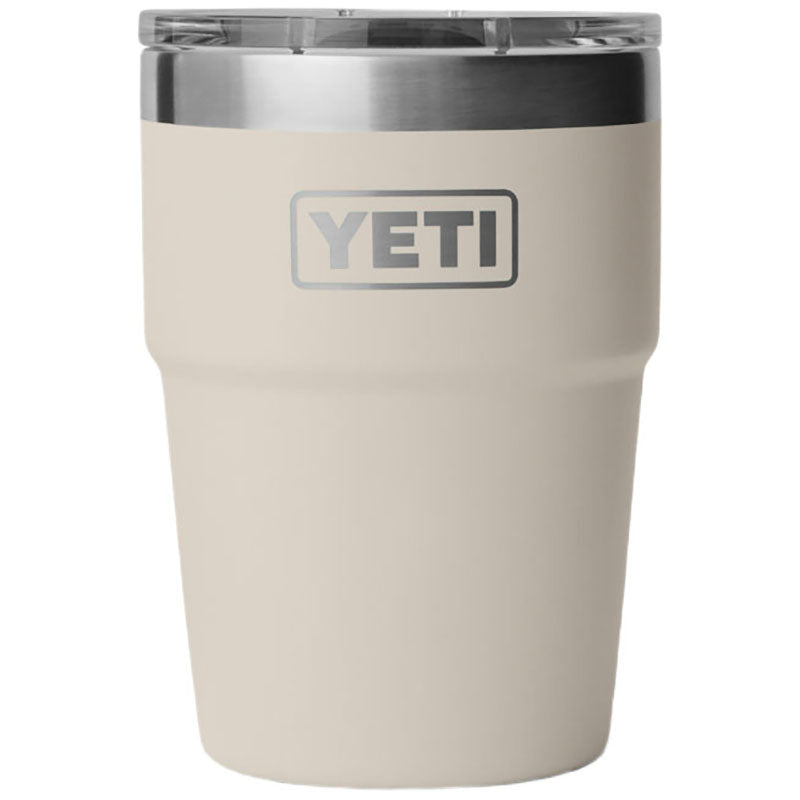 YETI Cape Taupe Rambler 16 oz Stackable Cup with Lid