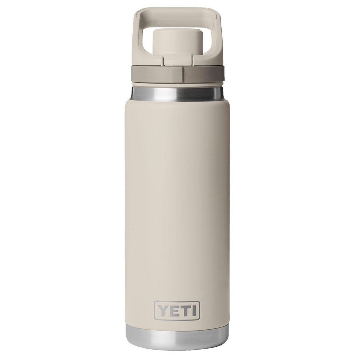 YETI Cape Taupe Rambler 26 oz Water Bottle with Color-Matched Flip Chug Cap