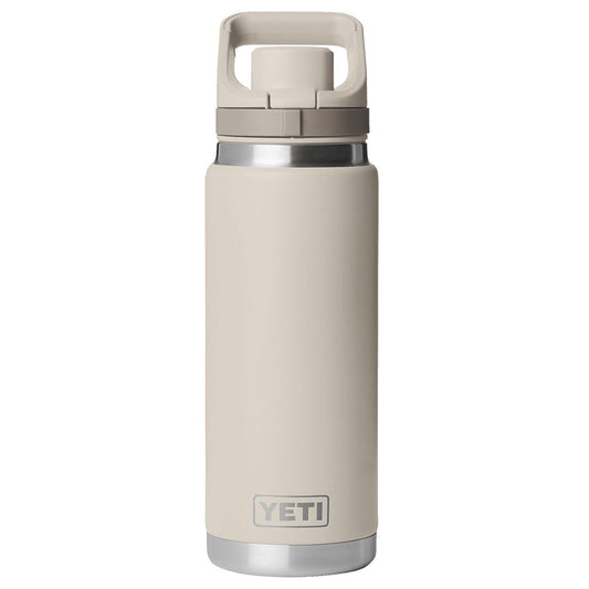 YETI Cape Taupe Rambler 26 oz Water Bottle with Color-Matched Flip Chug Cap