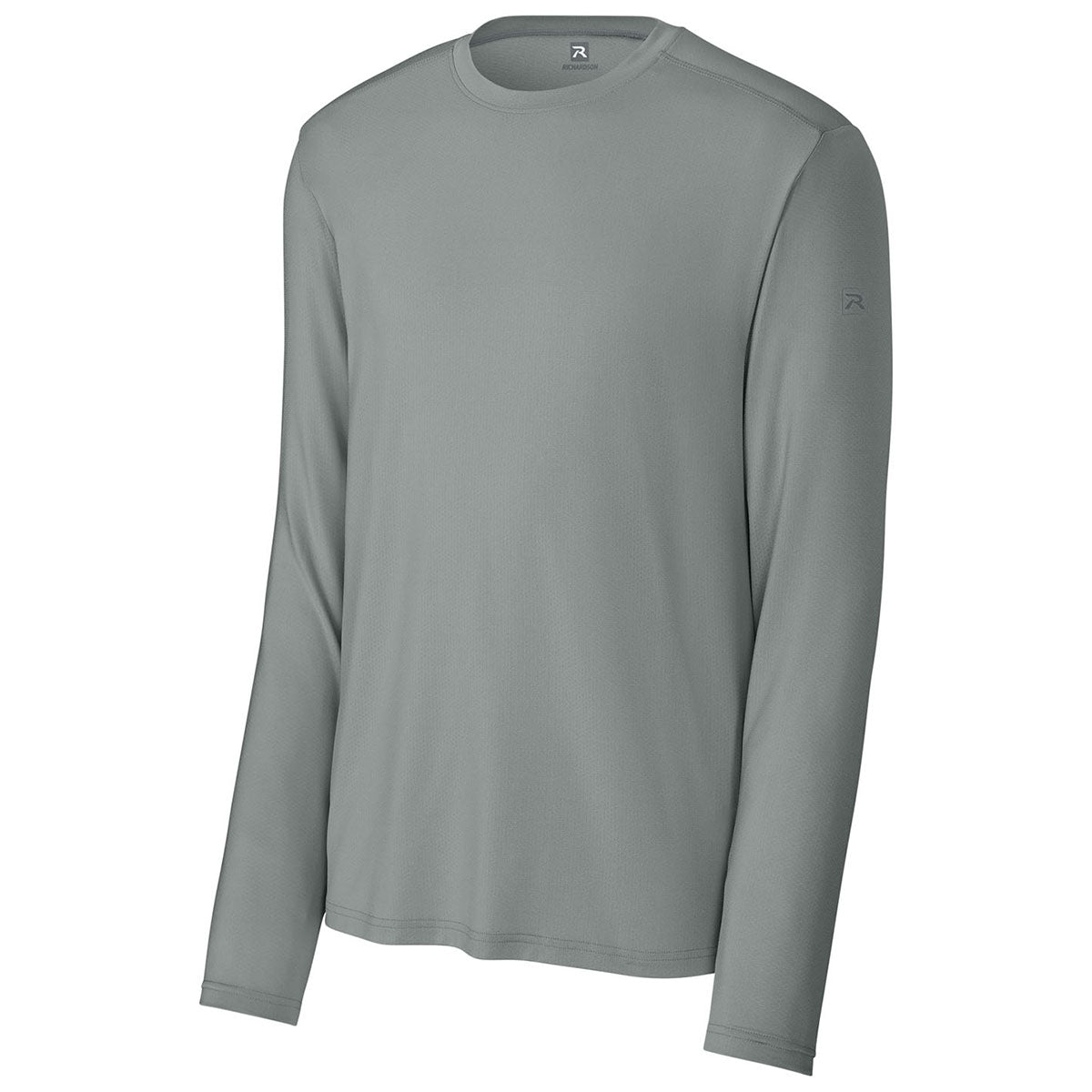 Richardson Men's Grey Clutch Long Sleeve Tee