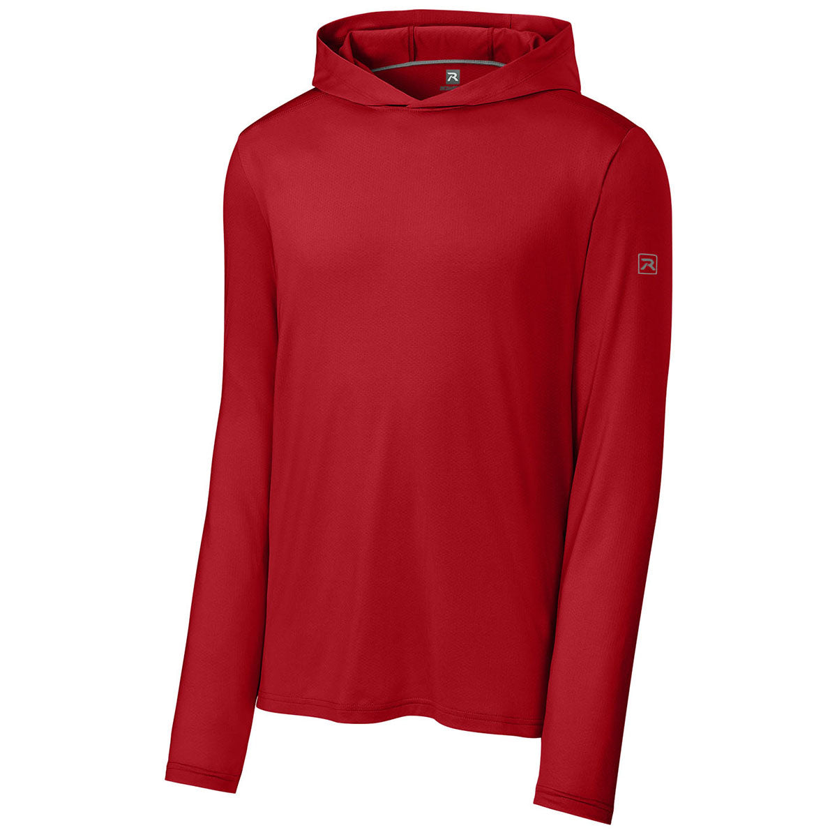 Richardson Men's Red Clutch Long Sleeve Hoodie