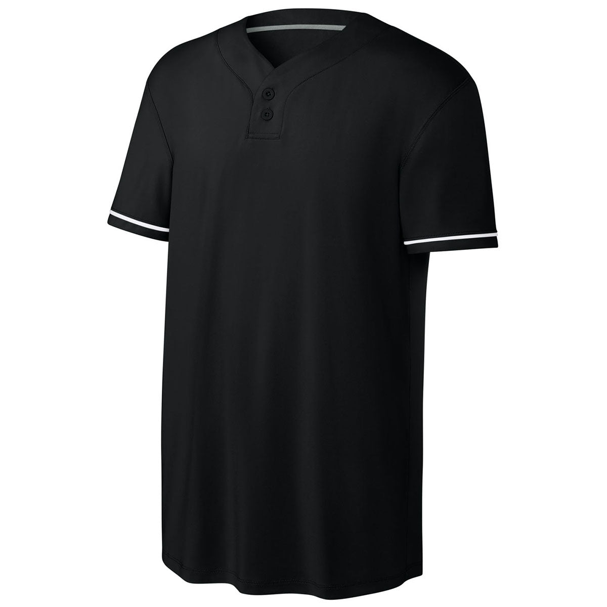 Richardson Men's Black Select 2-Button Baseball Jersey