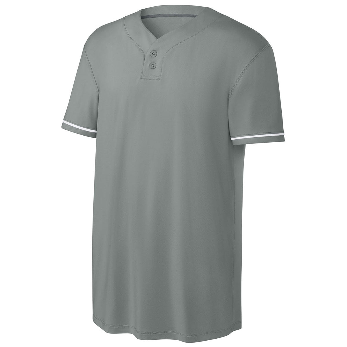 Richardson Men's Grey Select 2-Button Baseball Jersey