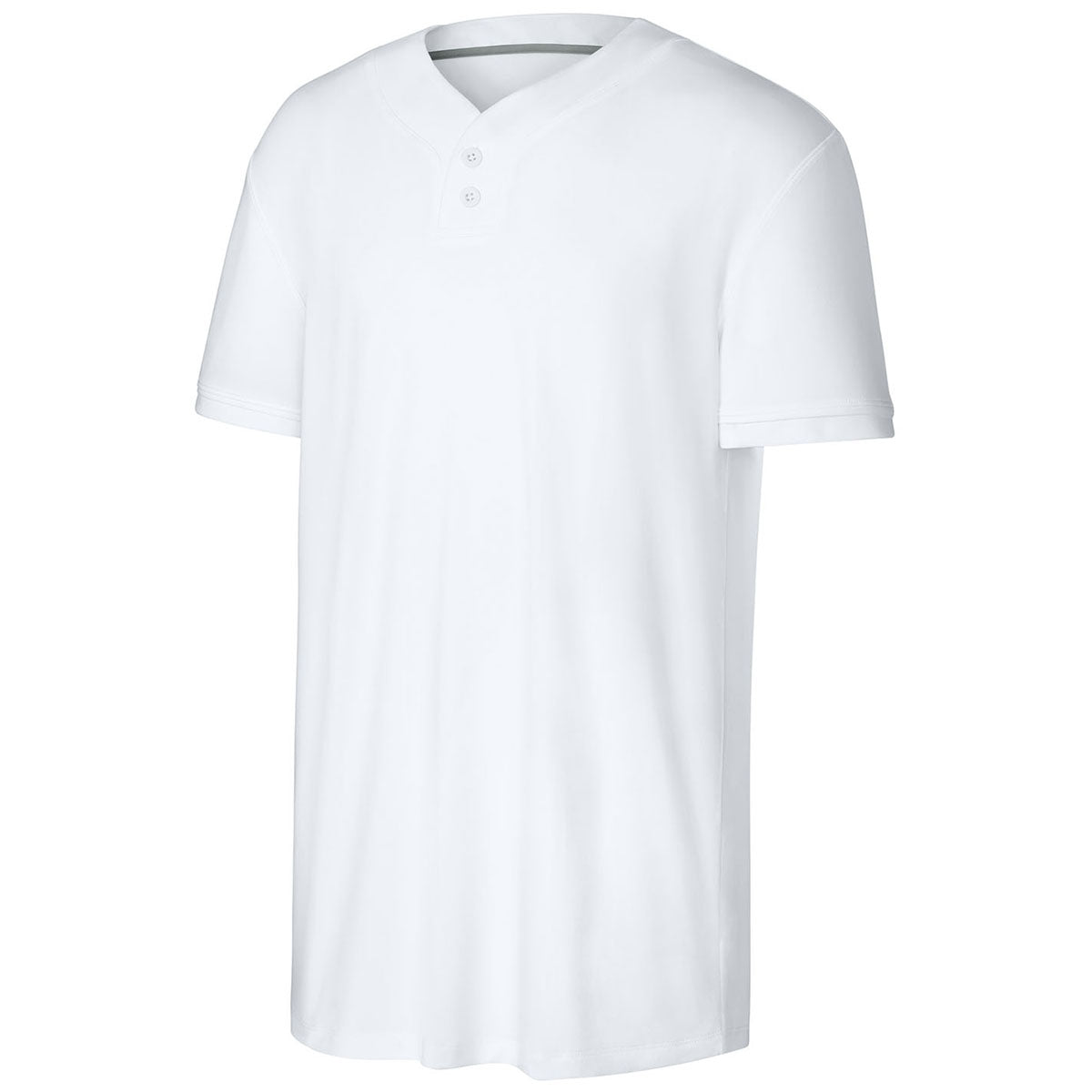 Richardson Men's White Select 2-Button Baseball Jersey