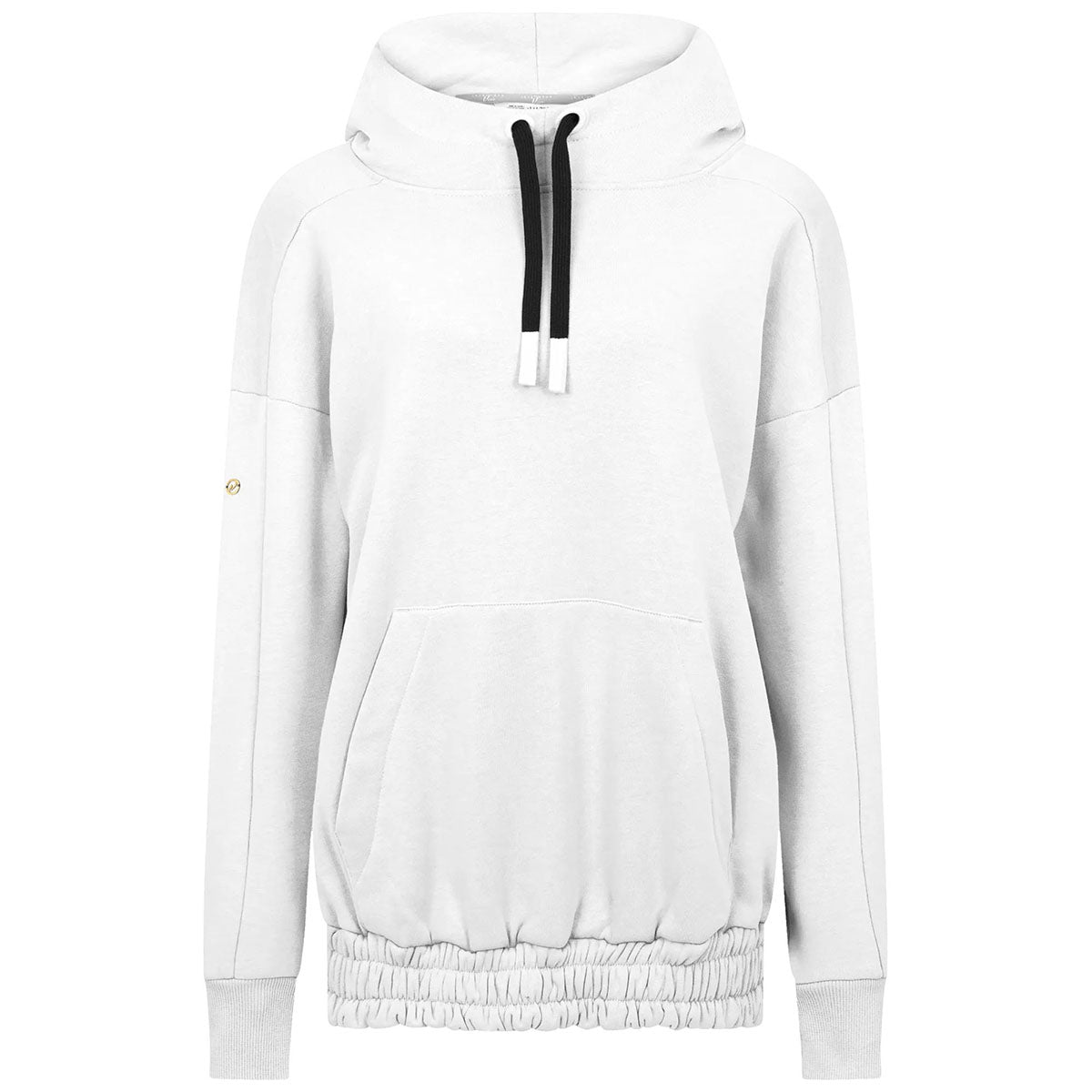 Levelwear Women's White Waterfall Hoody