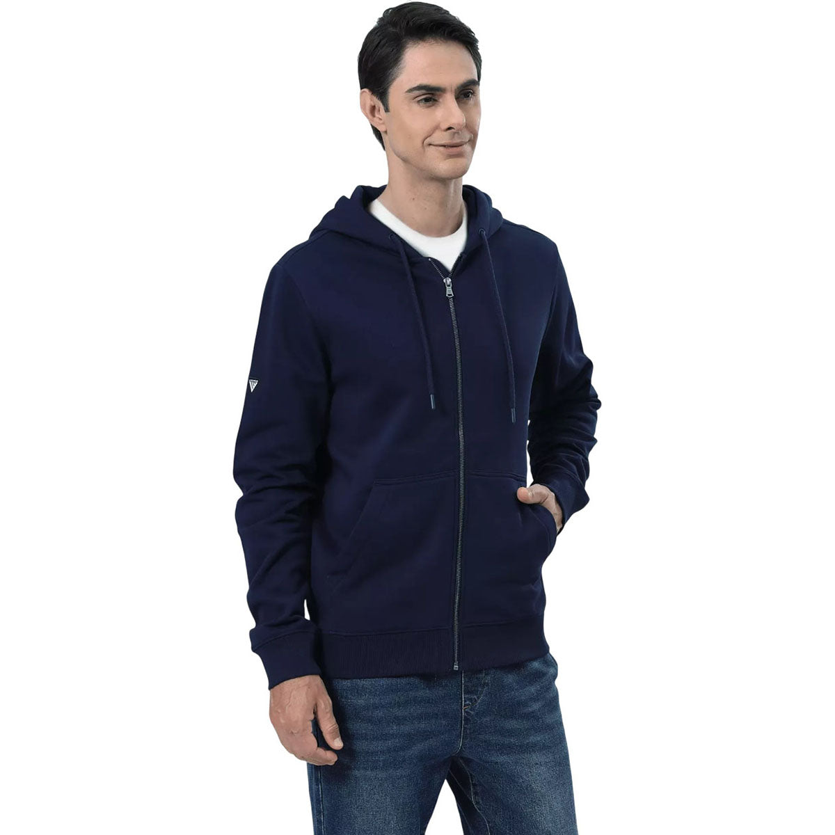 Levelwear Men's Navy Podium Full Zip