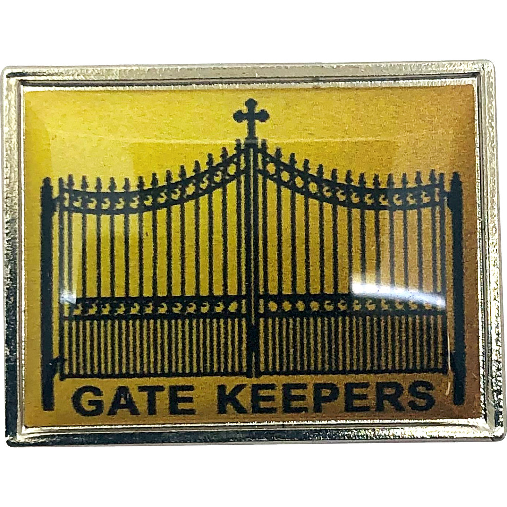 BCG Silver Digistock Lapel Pins: 1 1/4" W X 17/32" H Rectangle