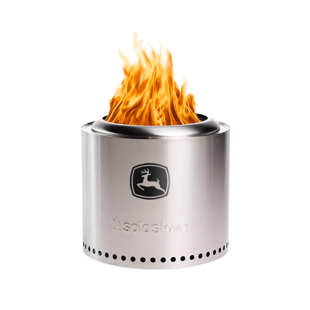 Solo Stove Stainless Steel Ranger 2.0+ Stand Portable Smokeless Fire Pit