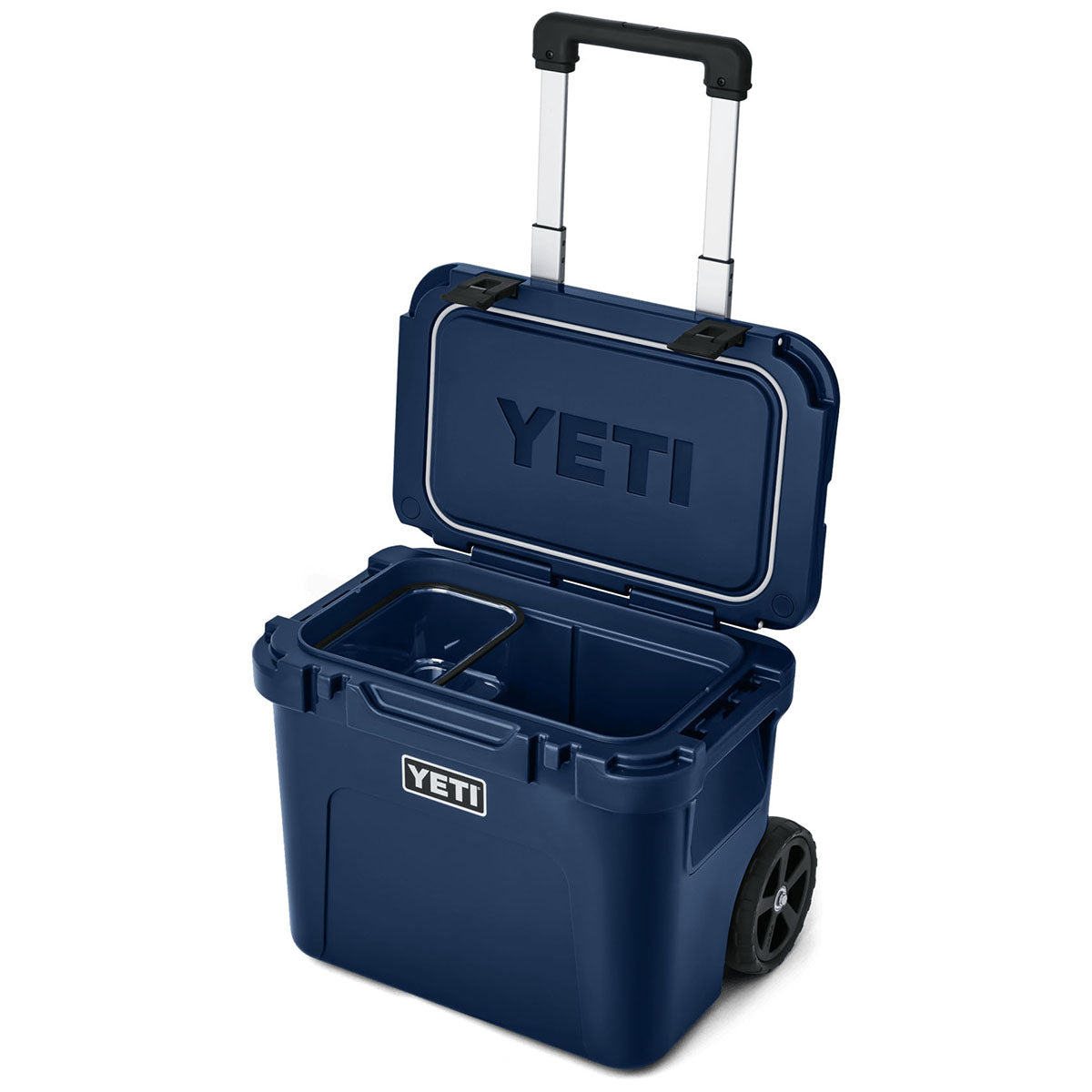YETI Navy Roadie 32 Wheeled Cooler