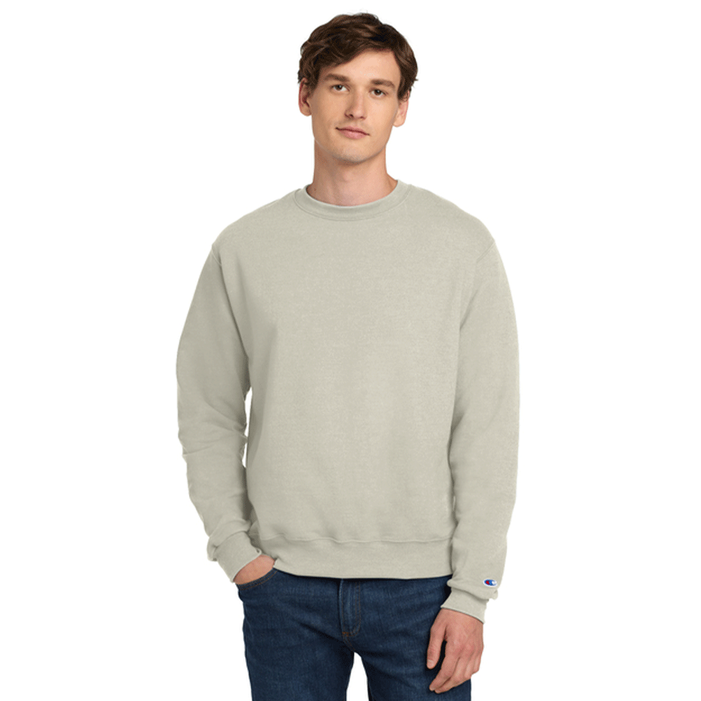 Champion Unisex Sand Powerblend Crewneck Sweatshirt