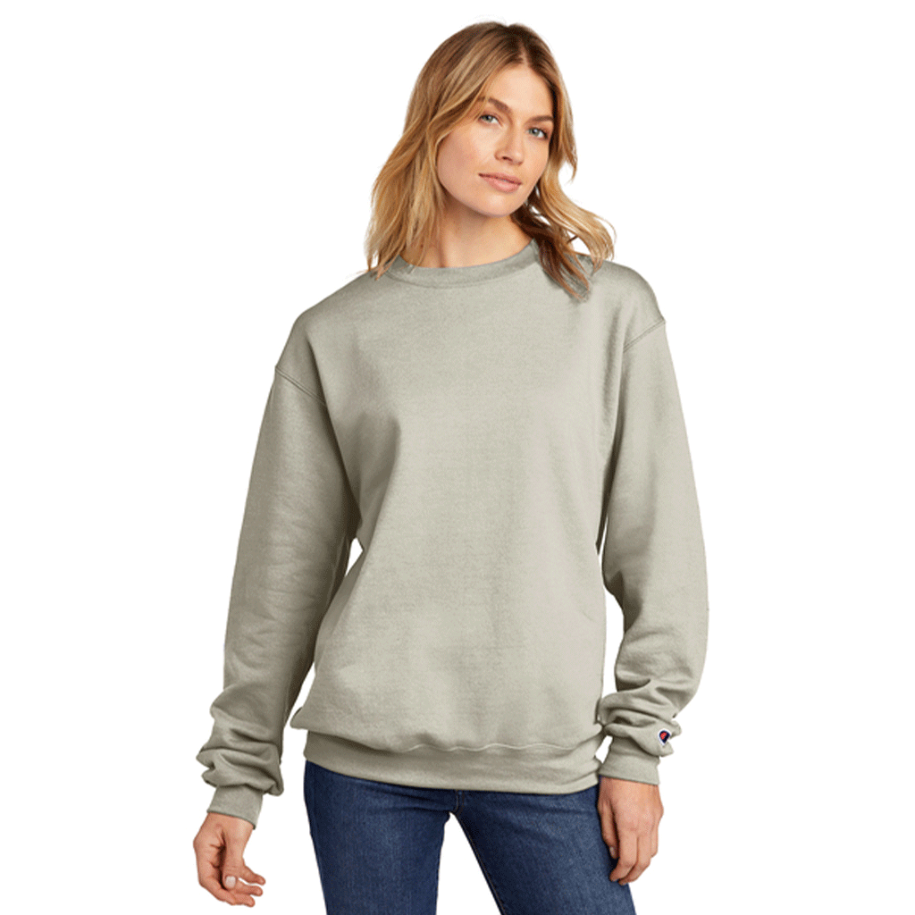 Champion Unisex Sand Powerblend Crewneck Sweatshirt
