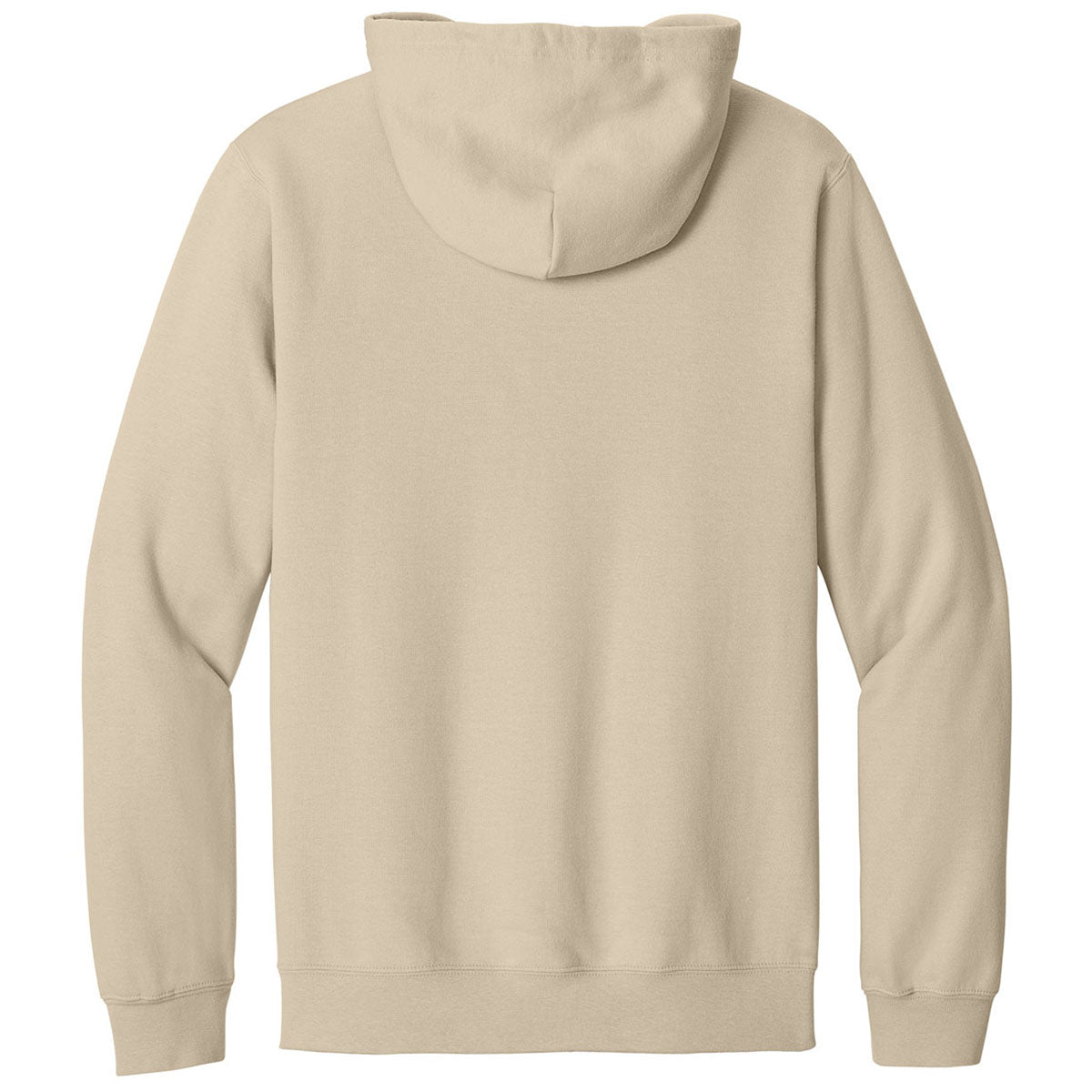 Gildan Men's Sand Softstyle Midweight Fleece Full-Zip Hooded Sweatshirt