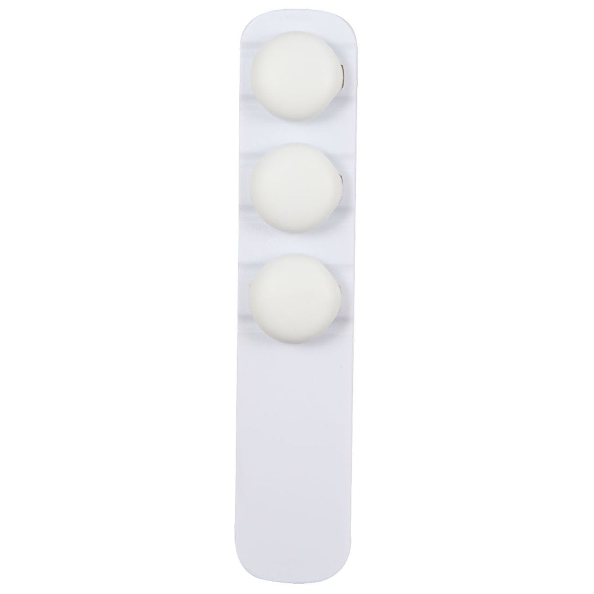 Bullet White Cable Buddy Desktop Cable Organizer