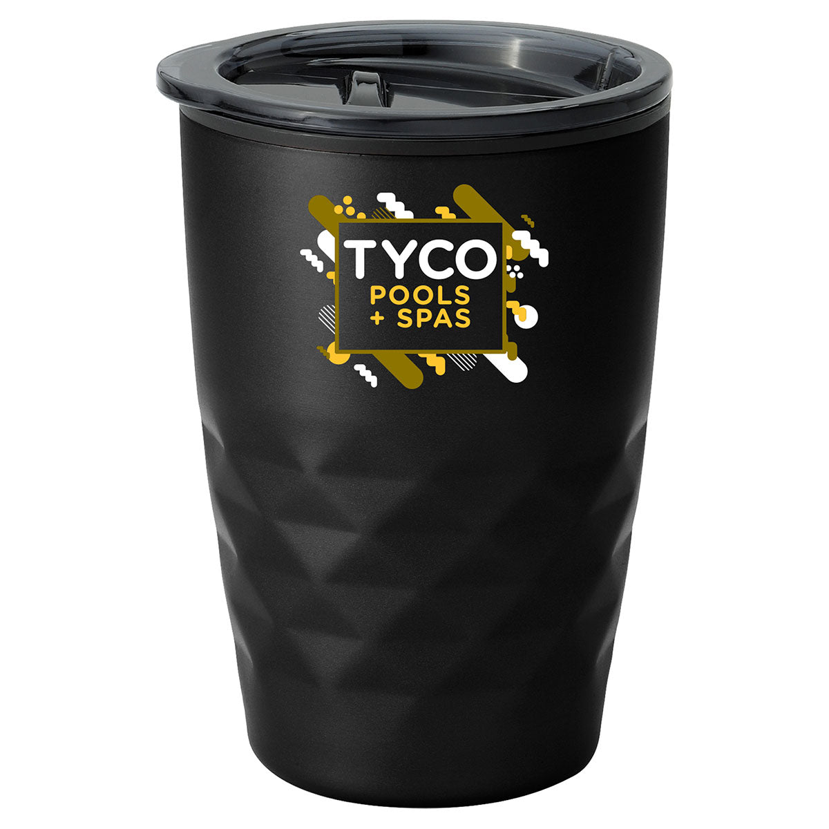 Bullet Black Kappa Double-Wall Insulated 12 oz Tumbler