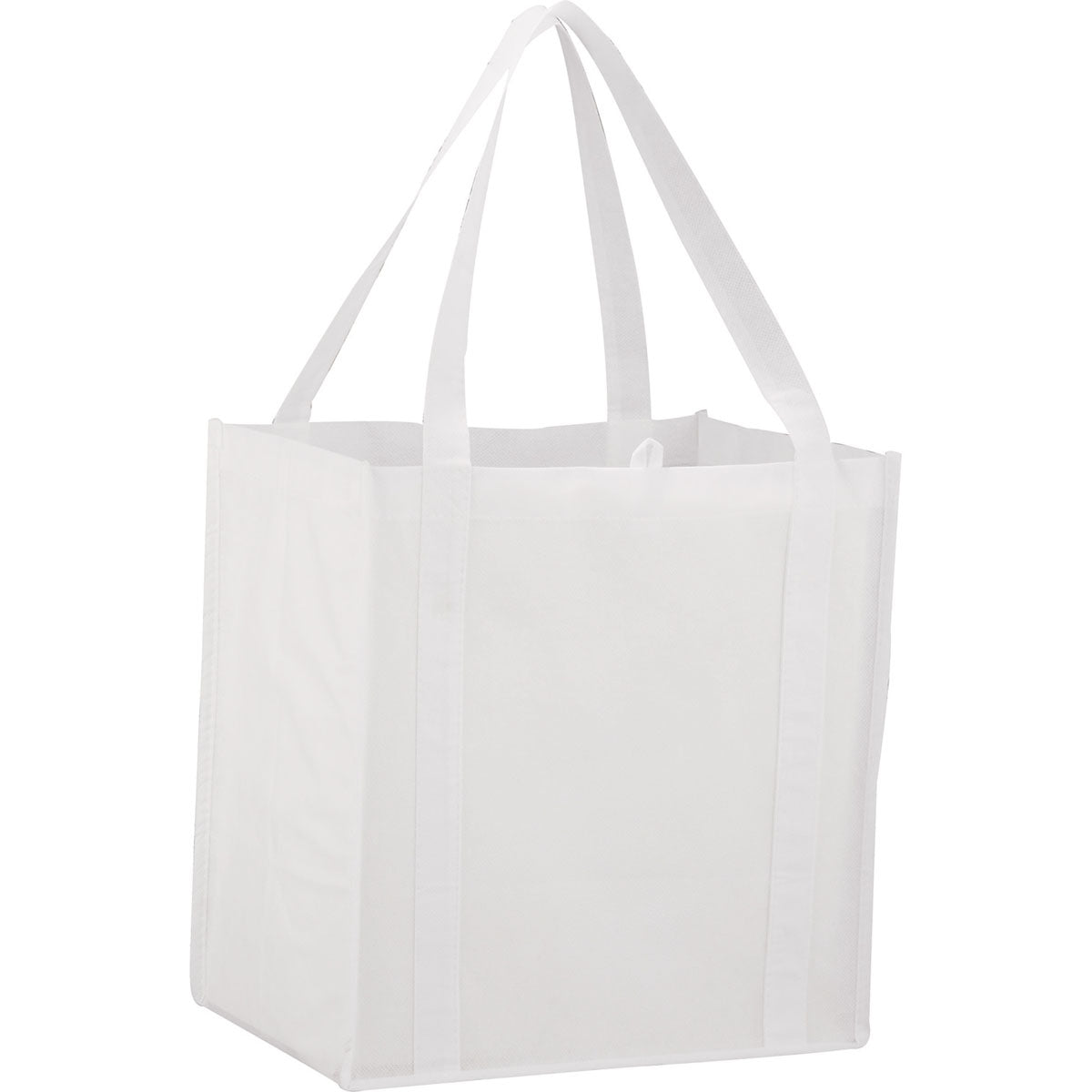 Bullet White Little Juno Non-Woven Grocery Tote
