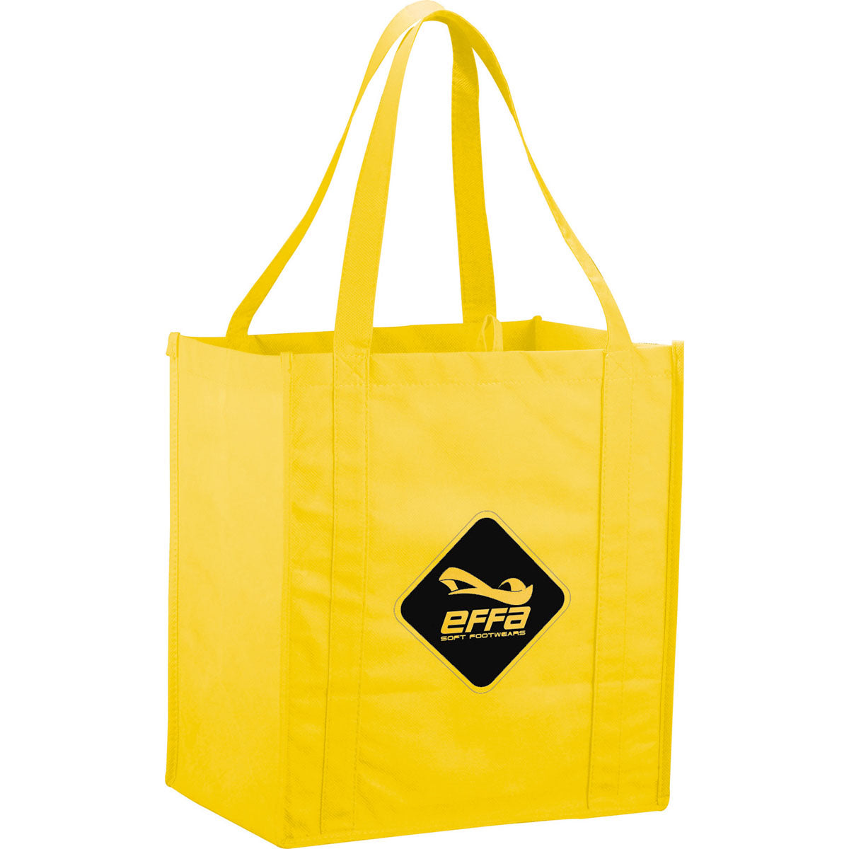 Bullet Yellow Little Juno Non-Woven Grocery Tote