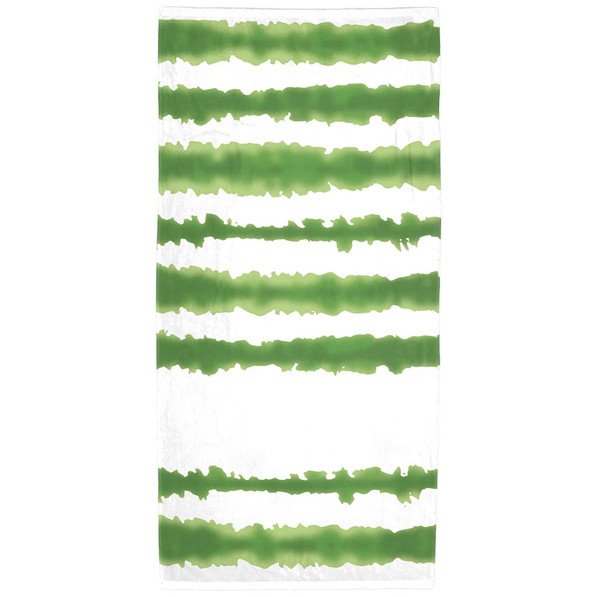 Towel Specialties Lime Good Vibes Cabana Stripe Beach Towel Sm